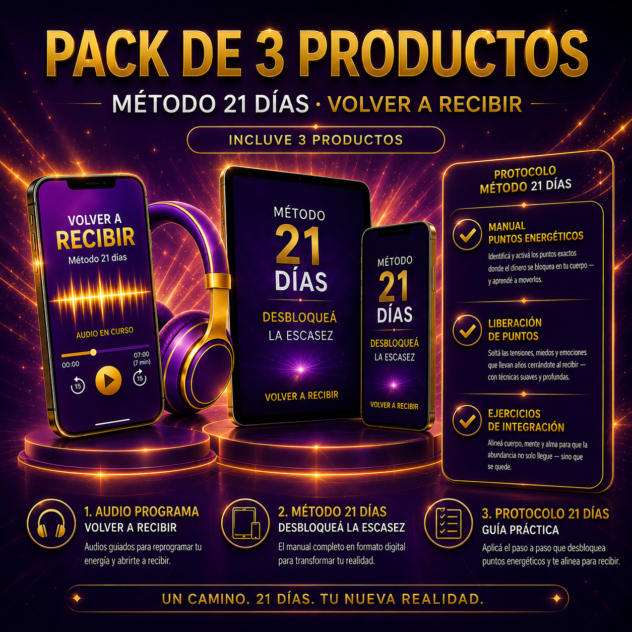 VOLVER A RECIBIR. Método 21 días￼￼